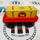 Cargo Car Red with McColls Farm Cargo Wooden - Used