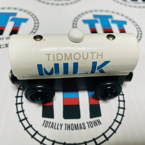 Tidmouth Milk Tanker (Learning Curve 2001) Good Condition Wooden - Used