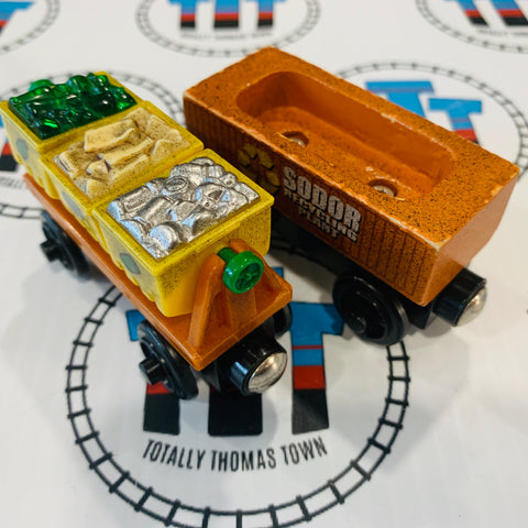 Recycling Cars Newer Style no Cargo (Learning Curve) Wooden - Used