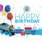 Totally Thomas Town Happy Birthday Postcard