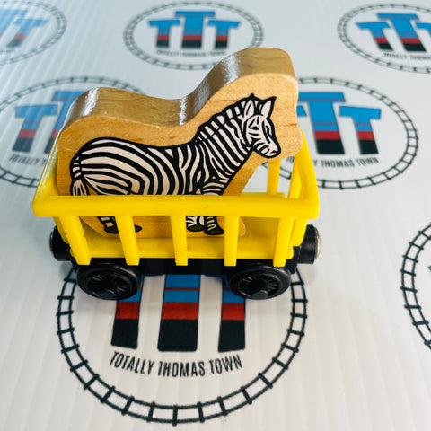 Train with Zebra Wooden - Used