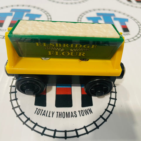 Flour Car with Removable Cargo (Learning Curve) Good Condition Wooden - Used