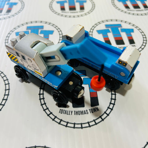 Ice Crane Cars (Learning Curve) Fair Condition No Ice Wooden - Used