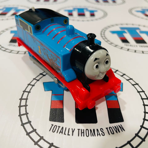 Mud Covered Thomas Blue Wheels (2013 Mattel) Good Condition Used - Trackmaster Revolution