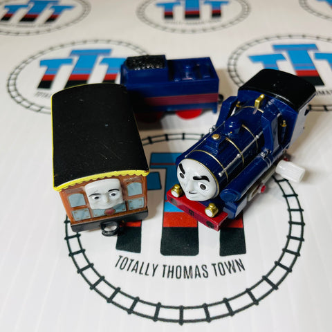 Lorenzo and Beppe Capsule Plarail Wind Up - Used