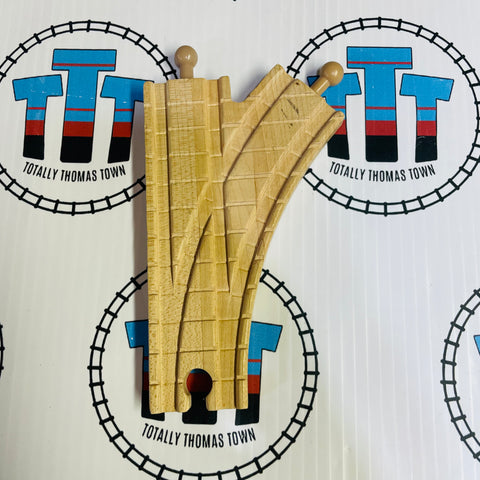 Male Male Clickety Clack 6.5" Switch Track Used - Thomas Brand