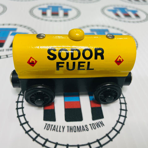 Sodor Fuel Tanker (Learning Curve 2000) Good Condition Wooden - Used